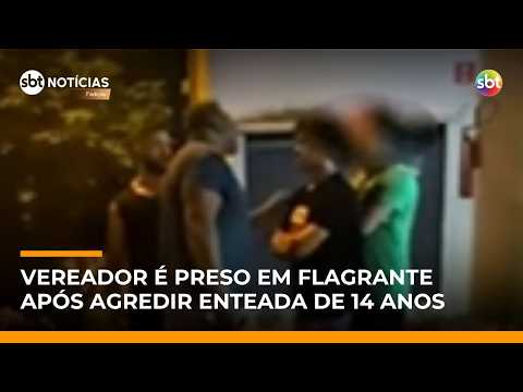 Vereador é preso por agredir enteada e sargento dos Bombeiros de Alagoas | #SBTNotícias