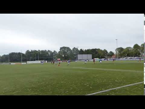 Thuis tegen Woezik. Doelpunt Bob