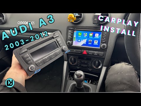 How to install carplay Audi A3 8P 2003-2013