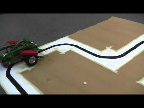 Turbo Robo Edu Bot - Following the Line (3rd person)