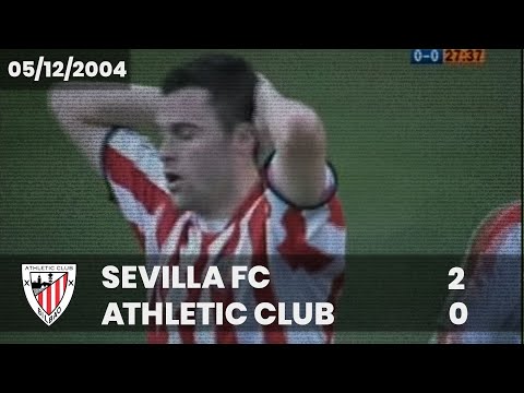 ⚽️ [Liga 04/05] J14 I Sevilla FC 2 - Athletic Club 0 I LABURPENA