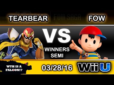 2GGT: FOW Saga - TearBear (Captain Falcon) Vs. GW | FOW (Ness) Winners Semi - Smash Wii U