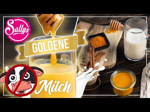 , title : 'Goldene Milch - bleibt gesund / Milch mit Kurkuma Paste / Sallys Welt'
