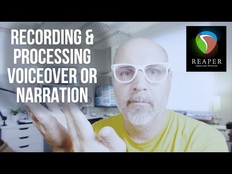 Recording and Processing Voiceover or Narration in REAPER