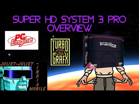 Super HD System 3 Pro Overview! PC Engine / Turbografx-16 Flash Cart!