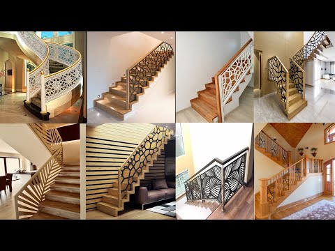 Top 55+ Modern CNC Stair RailingDesign Ideas | best CNC railing design | Laser Cut Staircase Railing