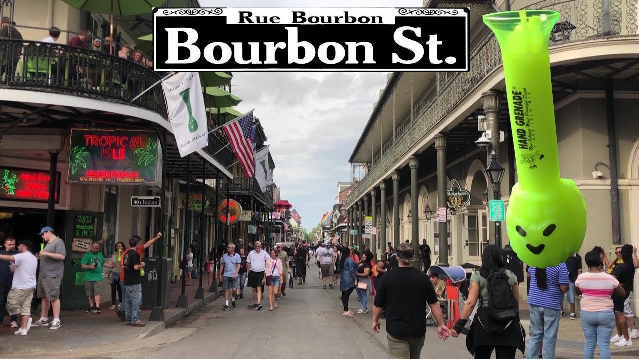 Go Drinking on Bourbon Street