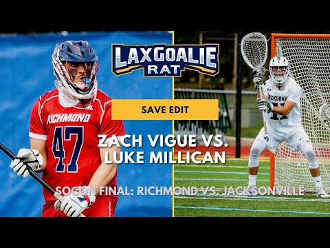 SOCON Final Save Edit: Zach Vigue (Richmond) vs. Luke Millican (Jacksonville) - May 7, 2022