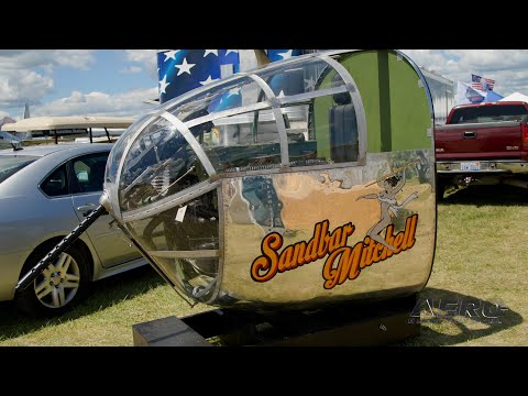 Aero-TV: Restoration of B-25 Hoisted from Alaskan Crash-Site Proceeding Apace