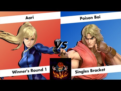 The Great Siraj Mash Off! - Winner's Round 1 - Aari (Zero Suit Samus) vs Poison Boi (Kazuya/Ken)