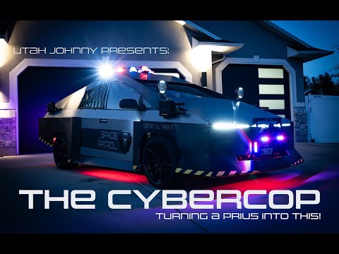 Utah Johnny's Cybercop Prius!