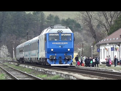 Trafic Feroviar in Gara Bratca/Rail Traffic in Bratca Station (18.April.2022.)