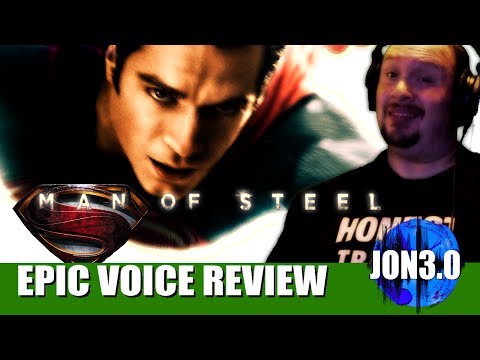 Epic Voice Review Man of Steel
