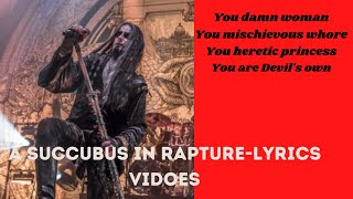 Dimmu Borgir -A Succubus In Rapture lyrics videos | Dimmu Borgir Lyrics Videos 2022