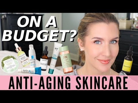 Affordable Anti Aging Skin Care | Products & Routine | BEAUTY OVER 40 Video