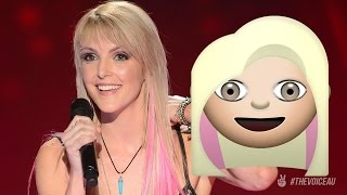 The Voice -  Best Battle Round Performance - Peta Evans Taylor vs Claudia Migliaccio  Love Me Harder