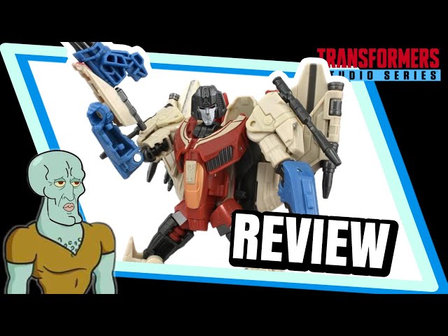 Vídeo relacionado con Transformers Studio Series, Clase de Lujo, One, Figura de acción de Starscream