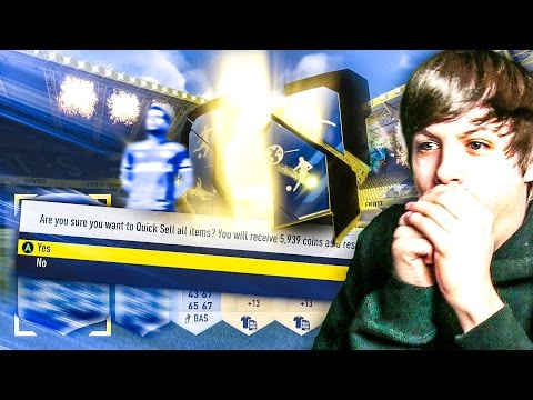 OMFG MY BEST PACK EVER... I FEEL SICK!! - FIFA 17 TOTY PACK OPENING