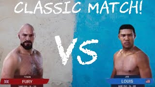 Tyson Fury Vs Joe Luis – The Battle of Eras! 🥊 | Undisputed Simulation