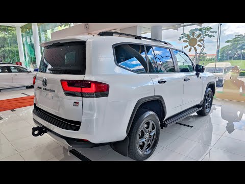 NEW 2023 Toyota Land Cruiser GR Sport - White Color