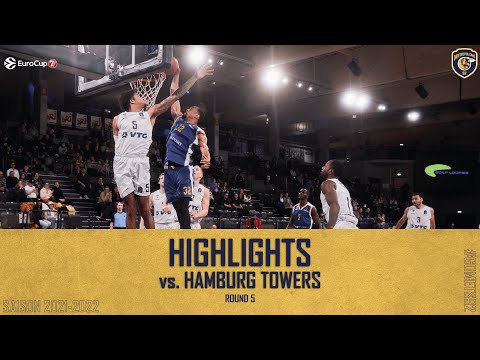 Highlights - Metropolitans 92 vs. Hamburg Towers - Eurocup - Round 5 2021/2022