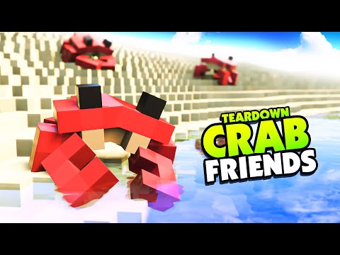 Feeding my CRAB Friends Fried Chicken in Teardown! - Teardown Mods