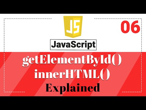 6 Put and Get data from the HTML element | JavaScript Tutorial for Beginners