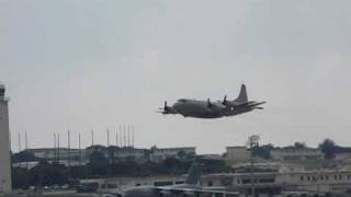 preview picture of video 'USA NAVY P-3 ORION KADENA AIR BASE @ OKINAWA JAPAN'