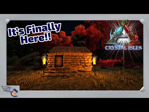 Building In The Ember Biome | ARK: Crystal Isles #1