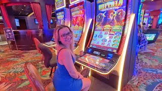My Wife’s Big Win On Vegas Buffalo Slots!