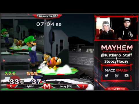 Mayhem 23 : Lucky (Fox) vs Luigikid (Luigi)