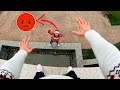 ESCAPING ANGRY MOM CHRISTMAS Parkour Pov Chase For Christmas