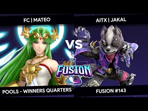 Fusion #143 - Mateo (Palutena) vs Jakal (Wolf) - Pools - Winners Quarters