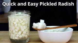 How to make korean pickled radish