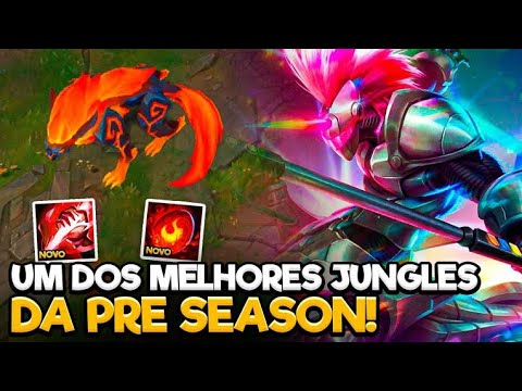 JOGUEI DE HECARIM NA NOVA JUNGLE E FIQUEI SURPRESO PRE SEASON