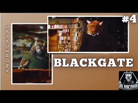 BlackGate ║ New Furry Visual Novel ║ Librarian Route ║ Itch.io ║ pt.4 ║