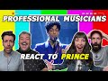 Professional Musicians React to PRINCE (WELCOME 2 AMERICA and KISS)