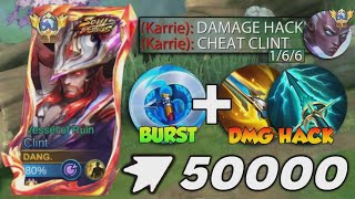 Download lagu MOONTON THANKS FOR NEW CLINT FULL BURST BUFFED BUILD! | CLINT NEW BEST 1 HIT BUILD 2026!🤯🔥 mp3