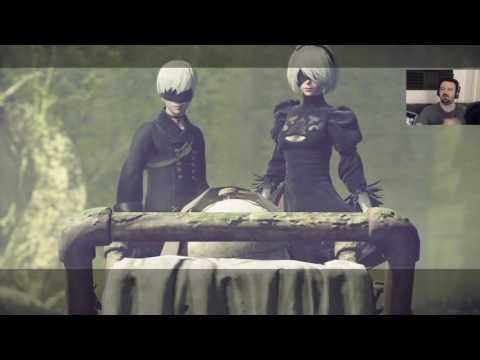Nier Automata playthrough pt26 - A Hidden Blacksmith and...a Rogue Android??