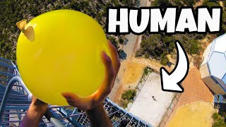 DODGING WATER BALLOONS from 45m!