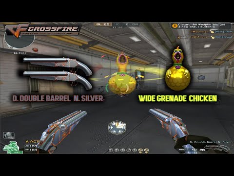 Crossfire West - D. Double Barrel-N.silver and Wide Grenade chicken game play with bots