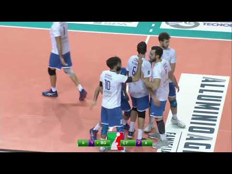 Olimpia Bergamo vs Elios Messaggerie Catania 3-2: Gli Highlights