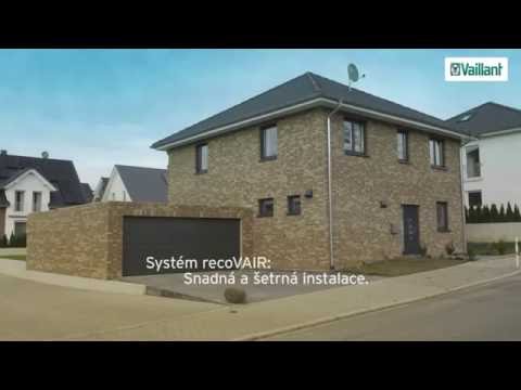 Припливно-витяжна вентиляційна установка з рекуперацією тепла Vaillant recoVAIR