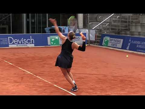 Sofia Costoulas | R1 doubles Koksijde with Kempen 8/9/21