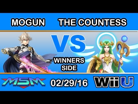 MSM 39 - mogun (Corrin) Vs. The Countess (Palutena) Winners Side - Smash Wii U