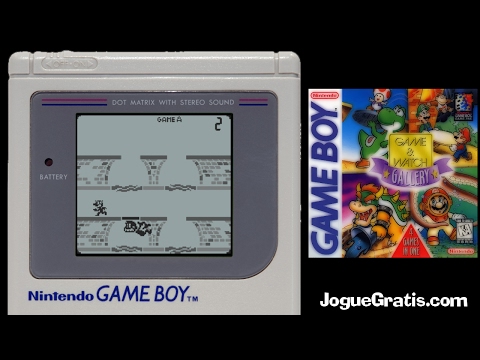 Game & Watch Gallery - Manhole, Game Boy, Nintendo, 1983