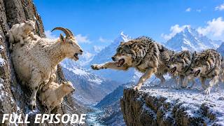 Life on Steep Cliffs | Mountain Goats and Wolves  | Wildlife Documentary