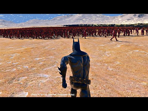 7000 JOKERS vs 30000 BATMEN - Ultimate Epic Battle Simulator (UEBS)