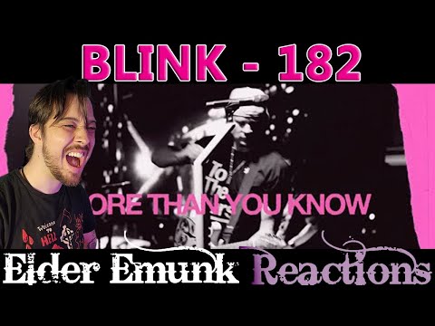 CLASSIC BLINK PUNK ROCK IS BACK!! | blink 182 - More Than You Know | ELDER EMUNK REACTION