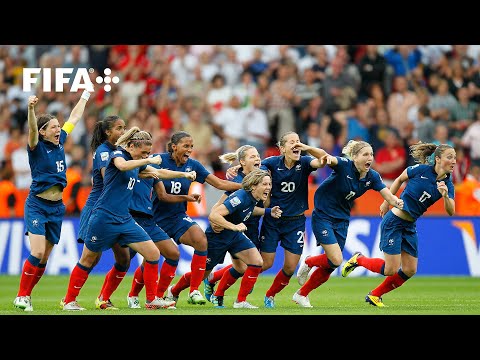 England v France: Full Penalty Shoot-out | 2011 #FIFAWWC Quarter-Finals